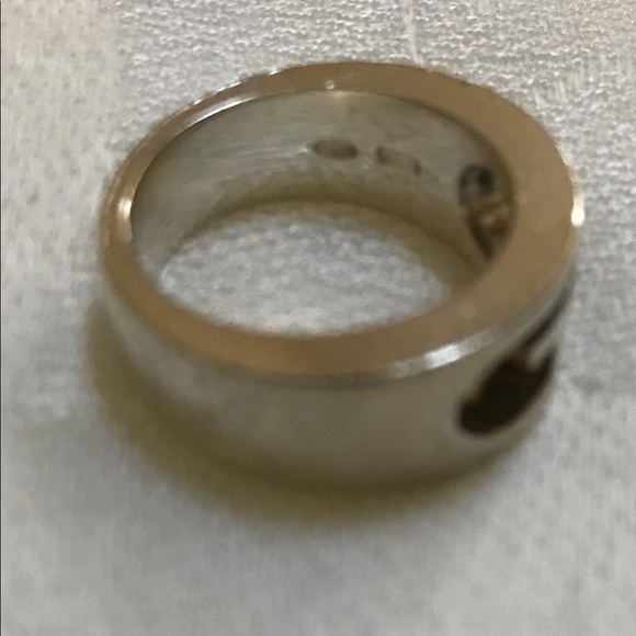 Gucci Double GG Silver Ring size 5.5 With Tags - Picture 3 of 8